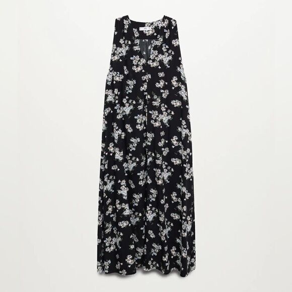 Mango Flowy Printed Dress - Picture 6 of 10